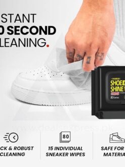 Shoe Cleaning Wipes (80 Pcs)